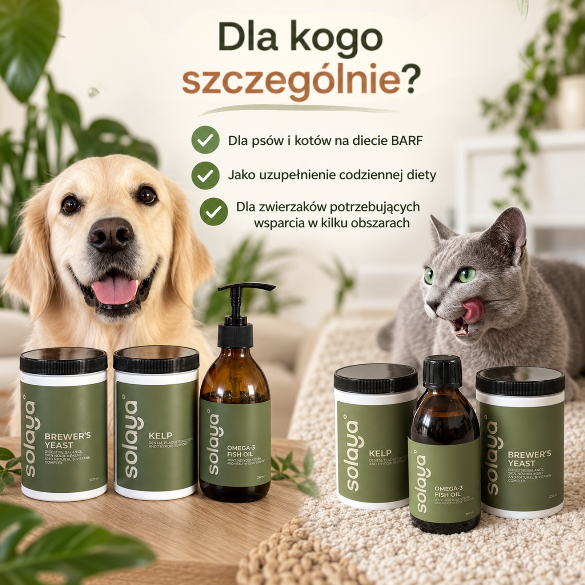 BARF Starter · zestaw 3 suplementów dla psów i kotów — zdjęcie 3